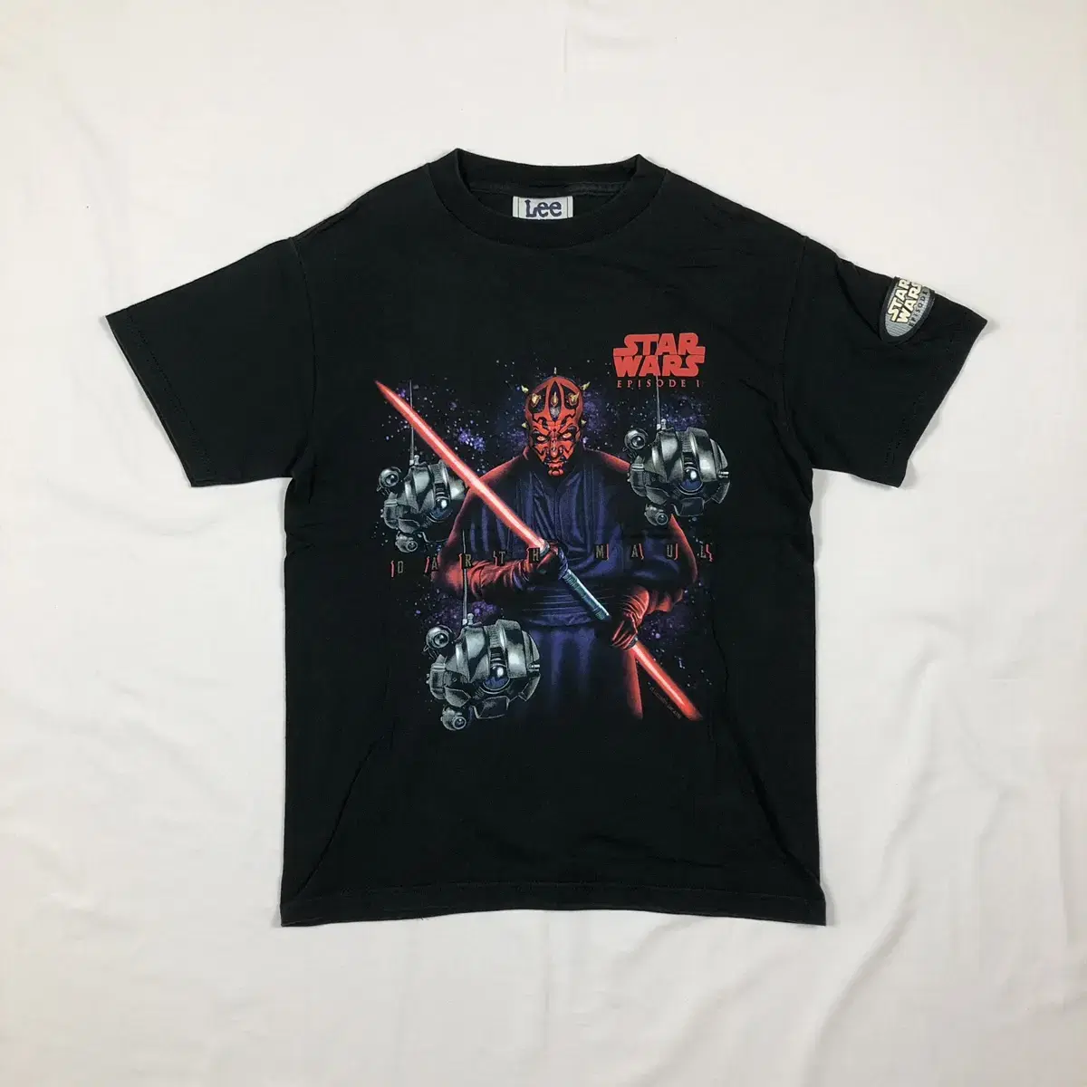 90s 스타워즈 다스몰 starwars 무비 프린트 반팔티